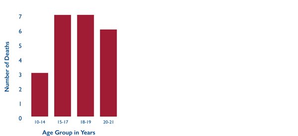 firearm suicide by age Lancaster